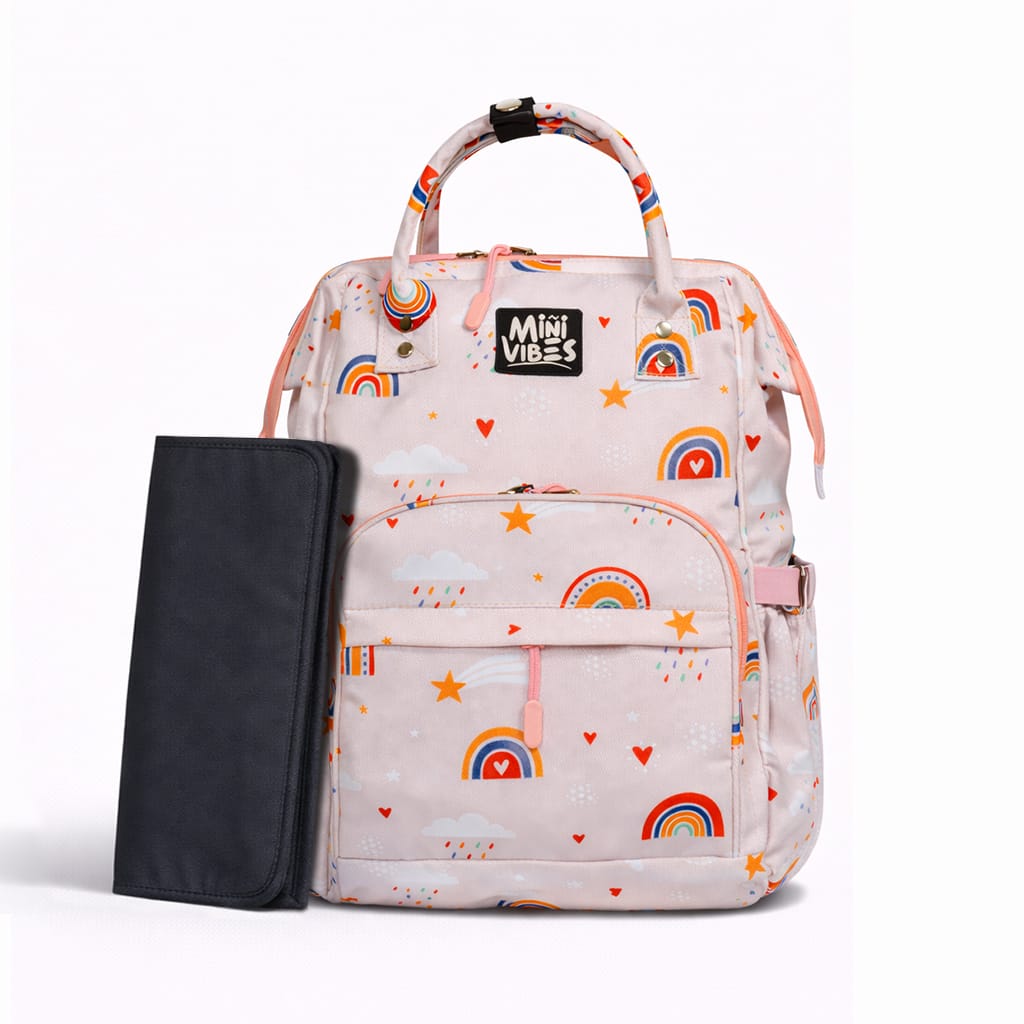 شنطة البيبي Waterproof مع مشمع غيار - Prt05